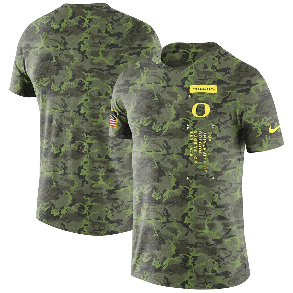 T-shirt militaire Nike Oregon Ducks pour homme