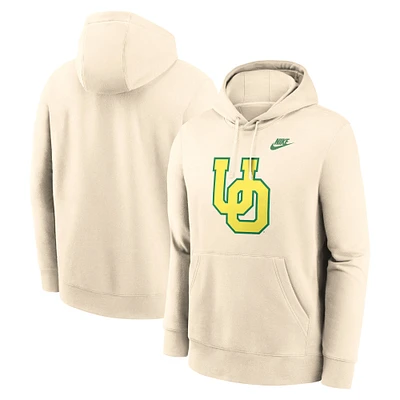 Sweat à capuche Nike Cream Oregon Ducks Vault Logo pour homme