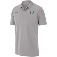 Men's Nike Gray Oregon Ducks 2023 Coaches Performance Polo