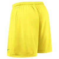 Short de performance réversible Nike vert/jaune Oregon Ducks 2025 pour homme