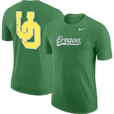 Men's Nike Kayvon Thibodeaux Green Oregon Ducks 2022 NFL Draft Name & Number T-Shirt