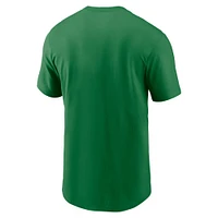 T-shirt de baseball Nike vert pour homme Oregon Ducks