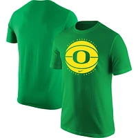 T-shirt Nike vert avec logo de basket-ball des Ducks l'Oregon pour hommes