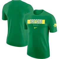 T-shirt Nike Oregon Ducks Campus Gametime vert pour homme