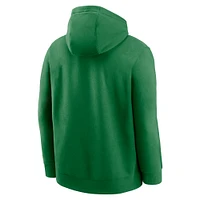 Men's Nike Green Oregon Ducks Grass Is Club Fleece Pullover Hoodie