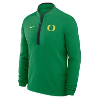 Men's Nike Green Oregon Ducks Lightweight Victory Performance Half-Zip Pullover