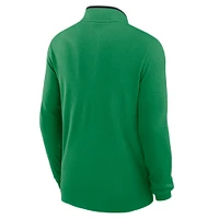 Men's Nike Green Oregon Ducks Lightweight Victory Performance Half-Zip Pullover