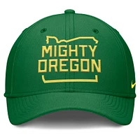 Men's Nike Green Oregon Ducks Local Swoosh Flex Hat