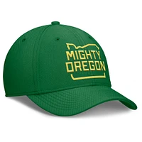 Men's Nike Green Oregon Ducks Local Swoosh Flex Hat