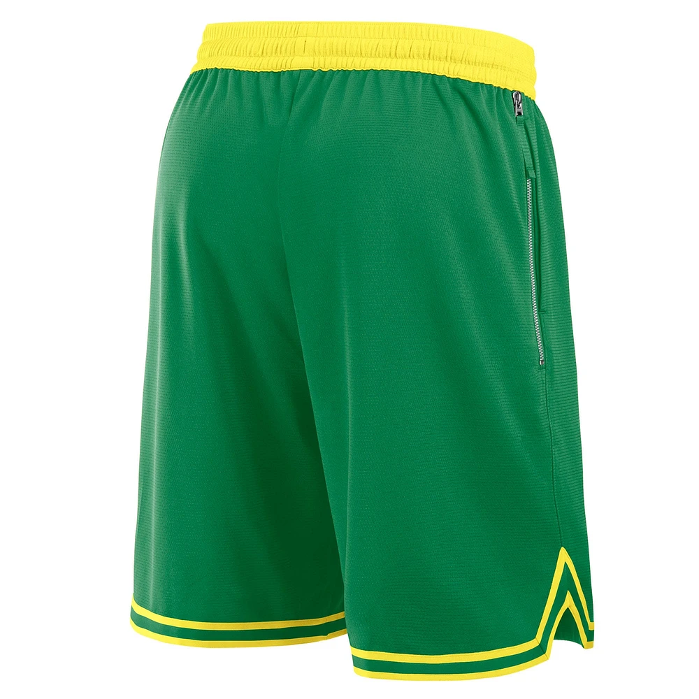 Short de basket-ball Nike vert Oregon Ducks Performance pour homme