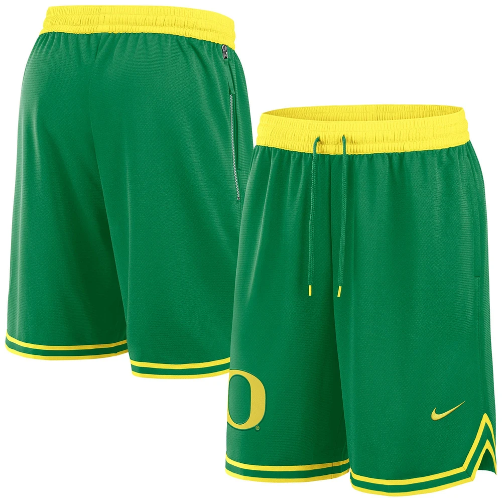 Short de basket-ball Nike vert Oregon Ducks Performance pour homme