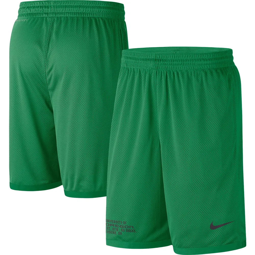 Short en maille Nike Oregon Ducks Performance pour homme, vert