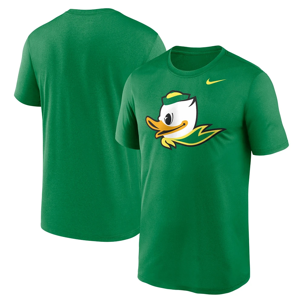 Men's Nike Green Oregon Ducks Primetime Legend Alternate Logo T-Shirt