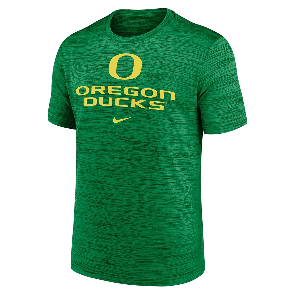 T-shirt Nike Primetime Velocity pour homme, vert, Oregon Ducks