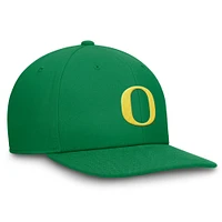 Casquette Snapback Nike Pro Bill Performance pour homme, verte, Oregon Ducks