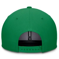 Casquette Snapback Nike Pro Bill Performance pour homme, verte, Oregon Ducks