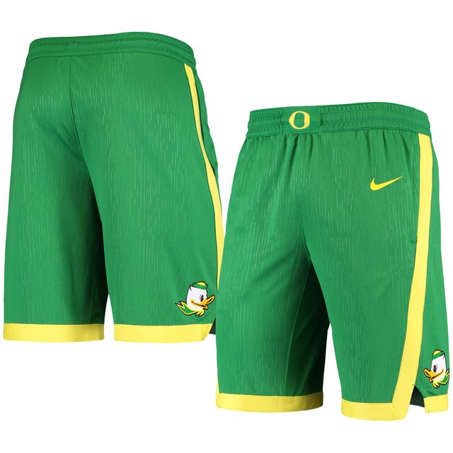 Short de basket-ball Nike pour hommes, réplique des Ducks l'Oregon, vert