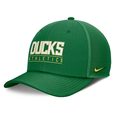 Casquette ajustable Nike Green Oregon Ducks Rise pour homme