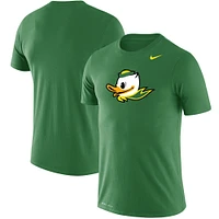 Men's Nike Green Oregon Ducks School Legend Performance Logo T-Shirt