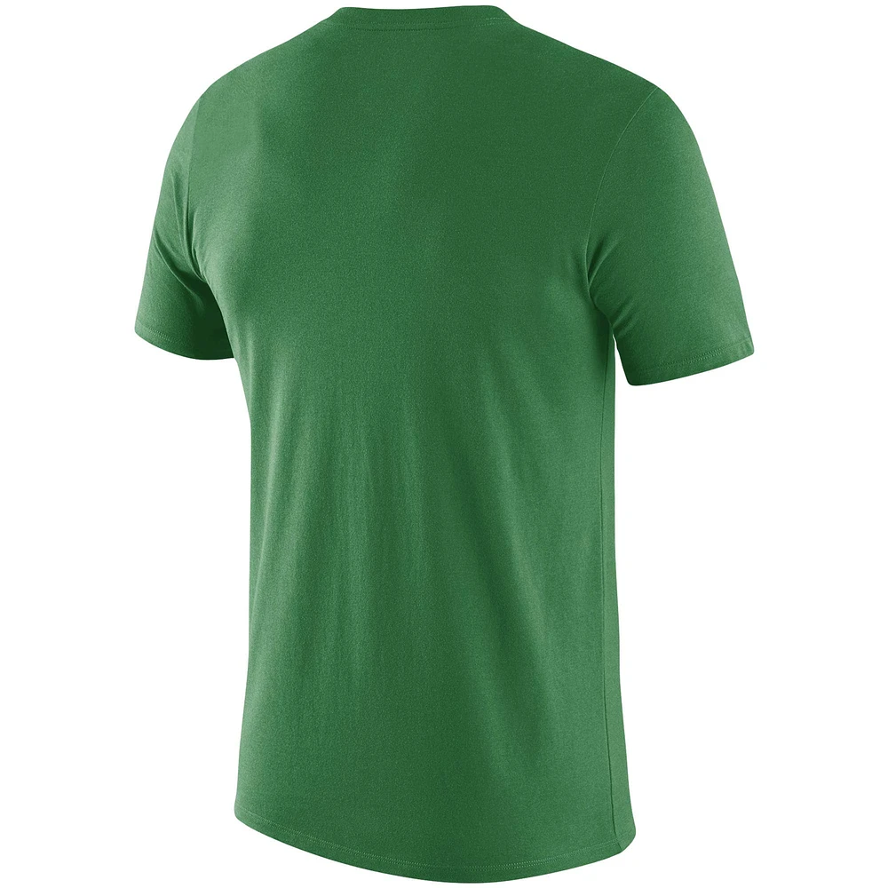 Men's Nike Green Oregon Ducks Softball Drop Legend Slim Fit Performance T-Shirt