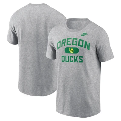 Men's Nike Heather Charcoal Oregon Ducks Legacy Alma Mater T-Shirt