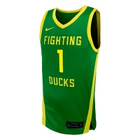 Men's Nike N'Faly Dante Green Oregon Ducks NIL Basketball Replica Player Jersey