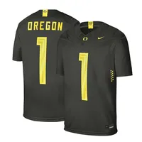 #1 Oregon Ducks Nike Special Game Jersey - Green