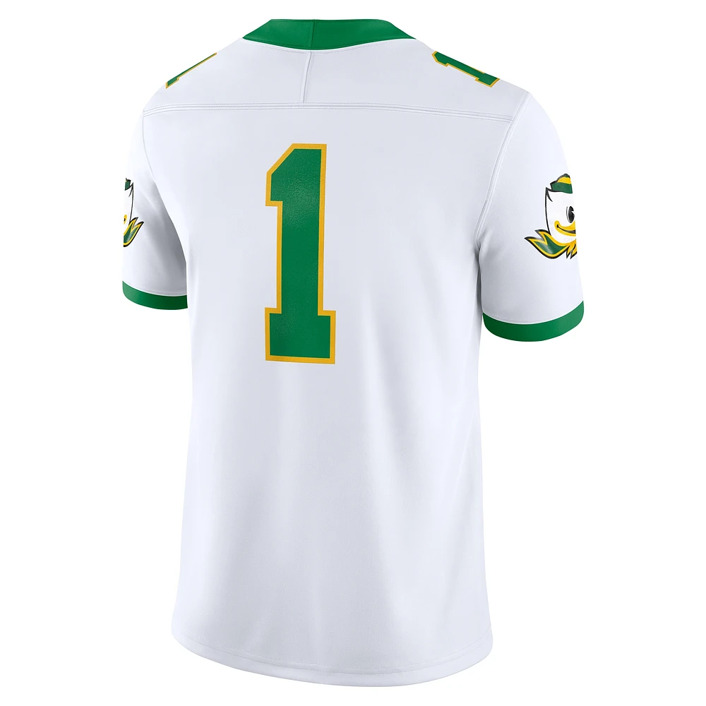 Men's Nike White Oregon Ducks Alternate Game Jersey