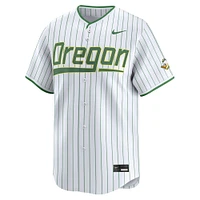 Men's Nike White Oregon Ducks College Limited Baseball Jersey