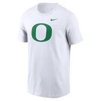T-shirt Nike blanc avec logo Oregon Ducks Primetime Evergreen pour homme
