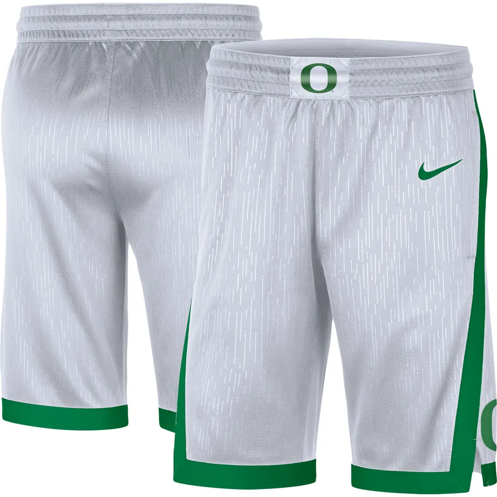 Men's Nike White Oregon Ducks Replica Performance Shorts