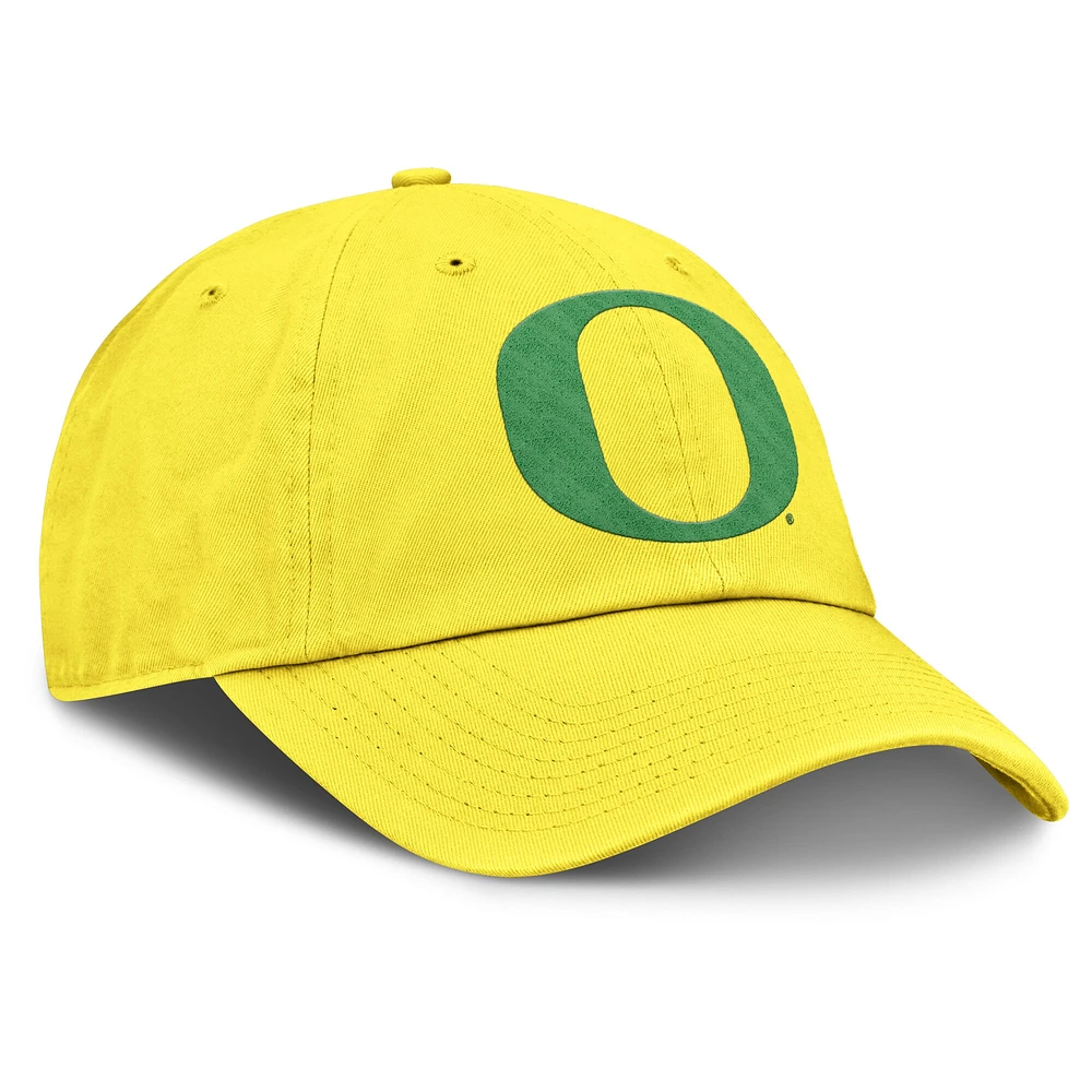 Casquette ajustable Nike jaune Oregon Ducks Primetime Club pour homme