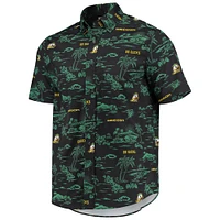 Men's Reyn Spooner Black Oregon Ducks Classic Button-Down Shirt