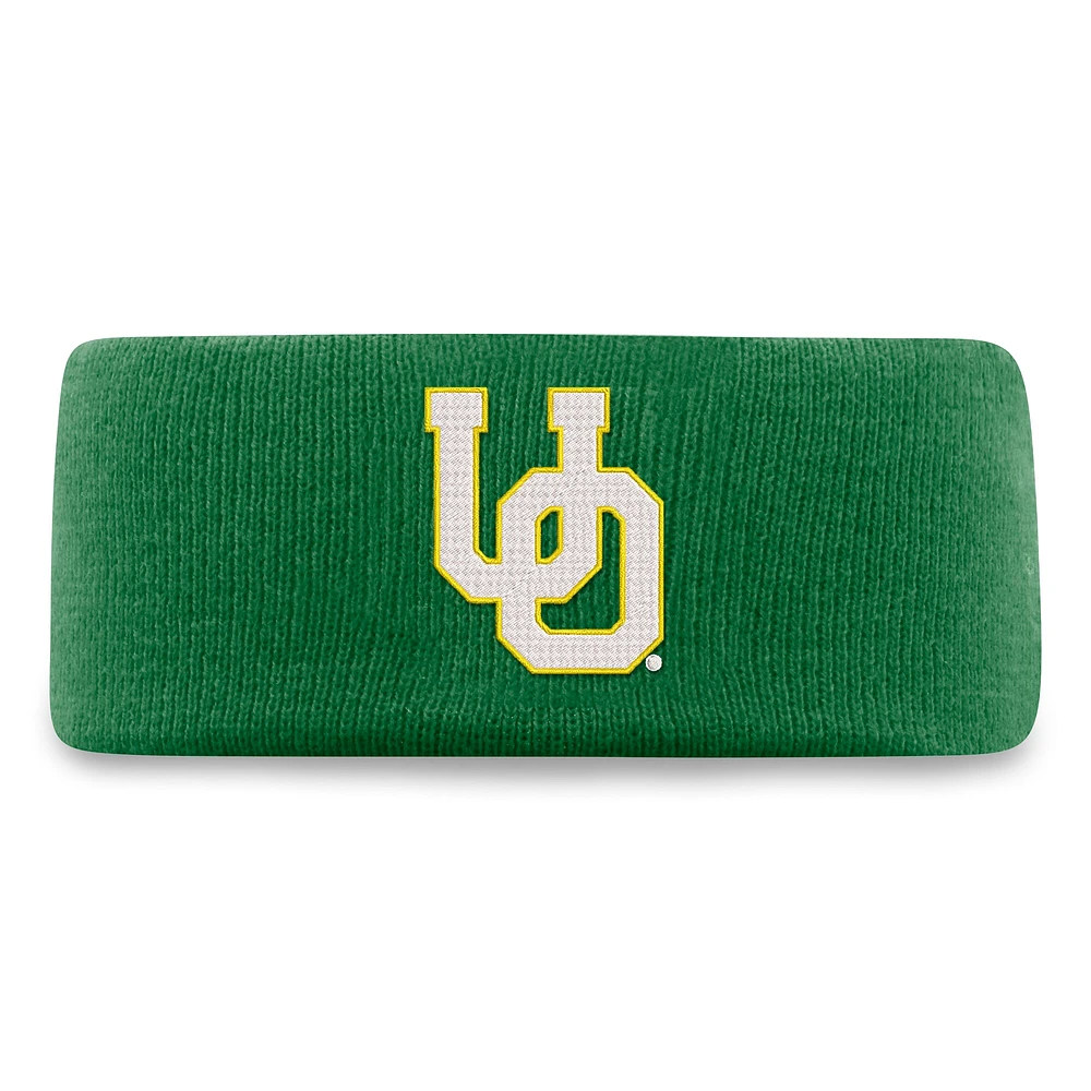 Bandeau tricoté vert Top of the World pour homme des Oregon Ducks