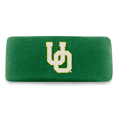 Bandeau tricoté vert Top of the World pour homme des Oregon Ducks