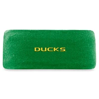 Bandeau tricoté vert pomme avec logo de l'équipe des Oregon Ducks Top of the World pour homme