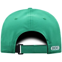 Casquette ajustable Top of the World pour homme, verte, Oregon Ducks Trainer