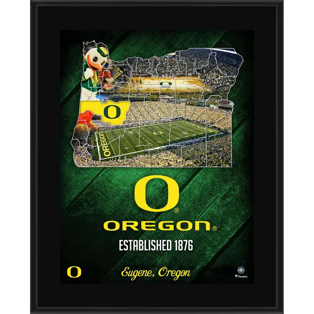 Lids Kayvon Thibodeaux Oregon Ducks Fanatics Authentic 10.5 x 13  Sublimated Player Plaque