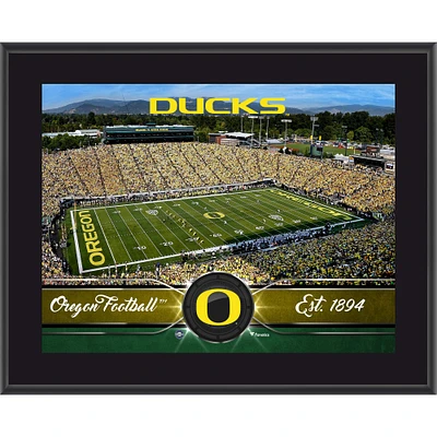 Oregon Ducks 10.5" x 13" Sublimated Team Plaque