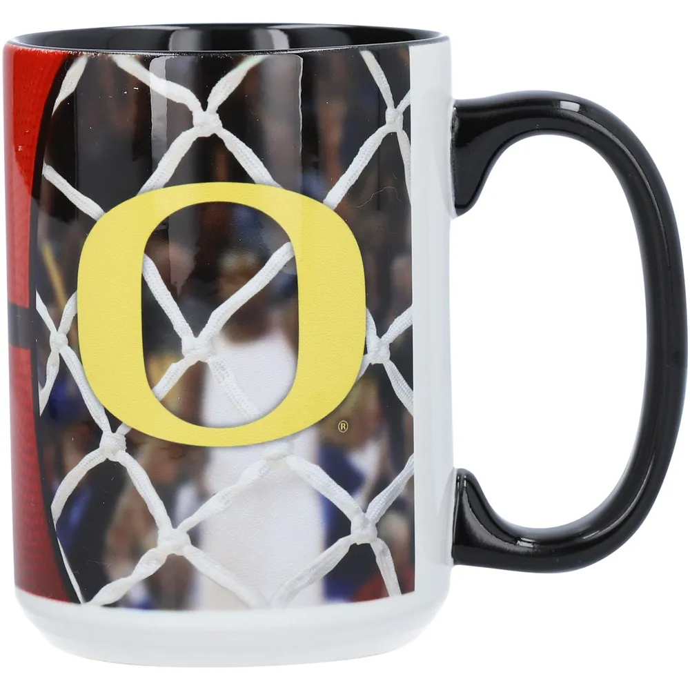 Canards de l'Oregon 15 oz. Tasse de basket-ball