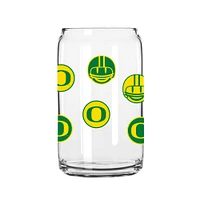 Canards de l'Oregon 16 oz. Smiley peut verre