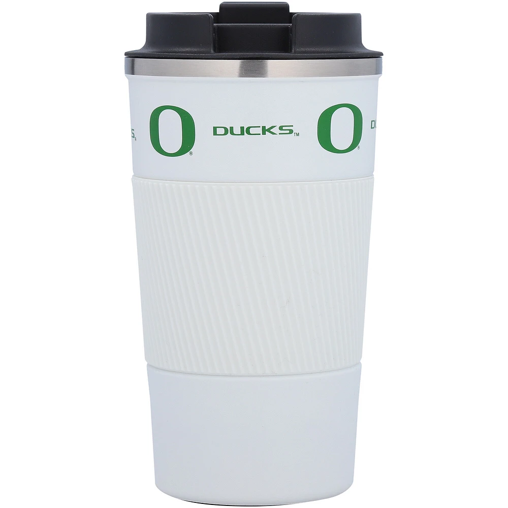 Oregon Ducks Gobelet à café 18 oz avec poignée en silicone