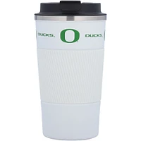 Oregon Ducks 18oz Coffee Tumbler with Silicone Grip