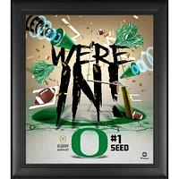 Oregon Ducks 2024-25 College Football Playoff Framed 15" x 17" We're In Collage