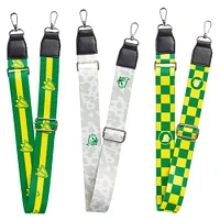 Oregon Ducks 3-Pack Bag Strap Set