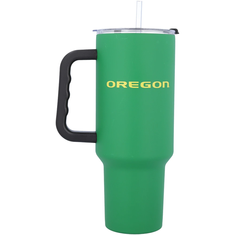 Oregon Ducks 40oz. Travel Tumbler with Handle