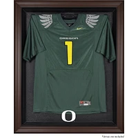 Oregon Ducks Brown Framed Logo Jersey Display Case
