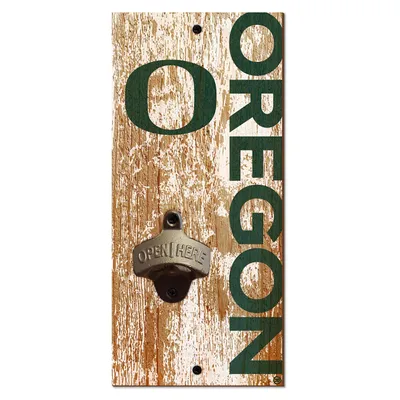 Oregon Ducks Distressed Bottle Opener