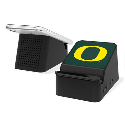 Oregon Ducks Wireless Charging Station & Bluetooth Speaker