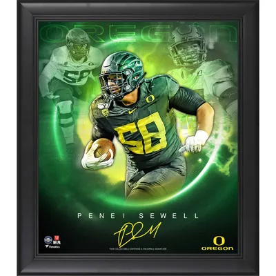 Kayvon Thibodeaux Oregon Ducks Unsigned Rushing Photograph